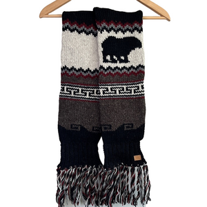 NWT ❗️Ark & Co 100% Artisan Wool Nepal Fringed Scarf